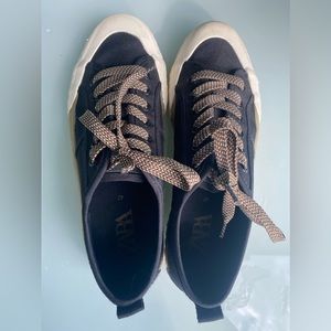 Zara Black Canvas Sneakers EU 42/US 11